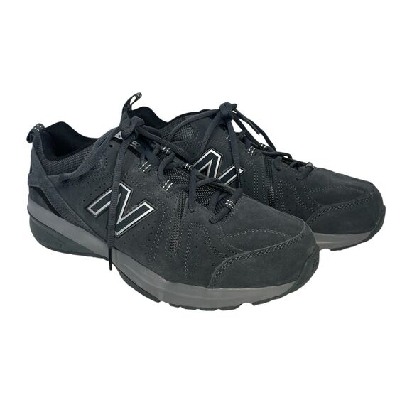 New Balance 608V5 Training Shoes Athletic Sneakers Black Men 10 2E Wide - Picture 1 of 8